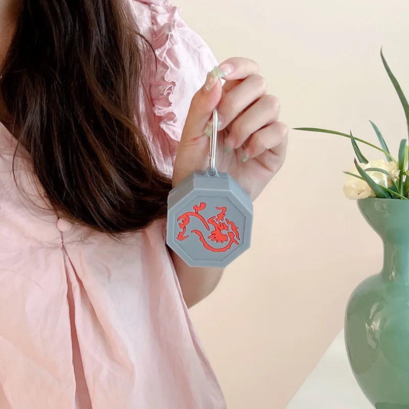 التنين تاليسمان جاكي تشان مغامرات عالية الجودة سيليكون سماعة الحال بالنسبة لسامسونج غالاكسي براعم لايف/Buds2/براعم برو/Buds2 برو