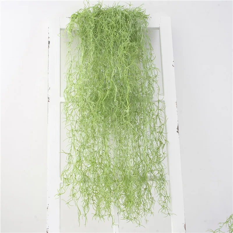 85 cm grüne künstliche Pflanze Moos Efeu Farn Rebe Hausgarten Dekoration Hochzeit Festival Wandbehang Blatt Rebe gefälschte Blumendekoration – Detail 5