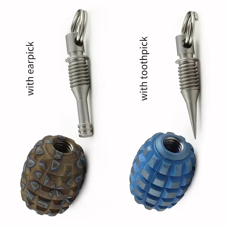 New 1PCS Light Weight Titanium Toothpick Outdoor Tool Titanium Alloy Accessories Toothpicks Earpick Gifts