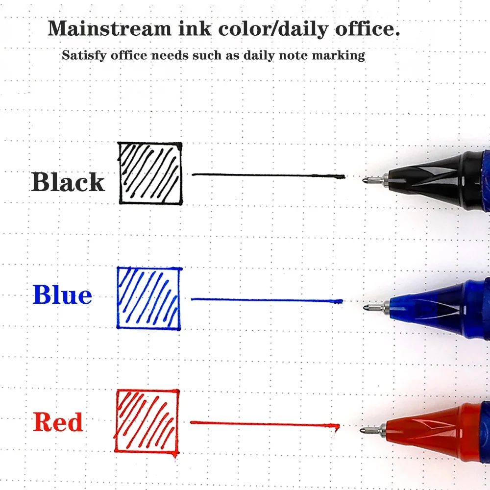 Zestaw długopisów żelowych Pentel BLN25/BL27 z Japonii, półigła, prosty długopis na płynny tusz, 0.5/0.7mm, długopis do podpisywania, artykuły papiernicze o dużej pojemności. — zdjęcie produktu 4