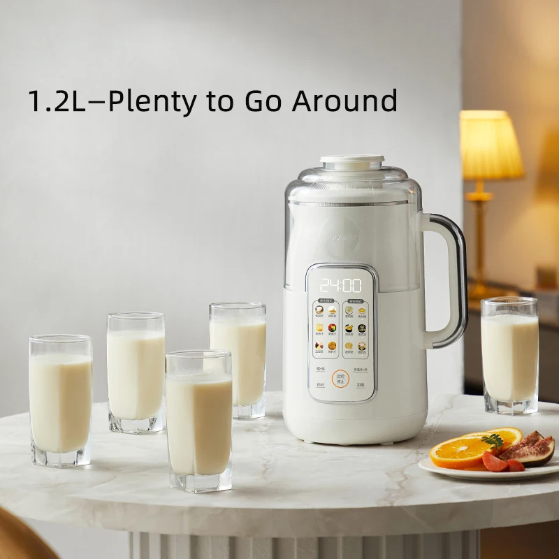 Machine à lait de soja, brise-mur, mélangeur alimentaire Intelligent automatique, presse-fruits autonettoyant à une touche, mélangeur de pâte de riz