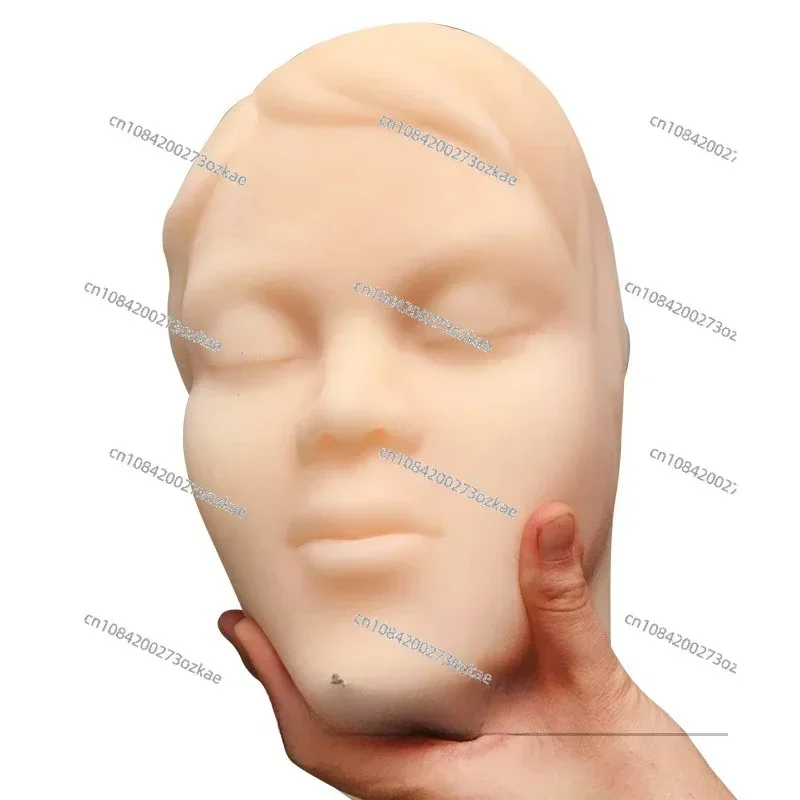 Microplastic Skin Injection Model Microplastic Teaching Teaching Props Silicone Human Head Hyaluronic