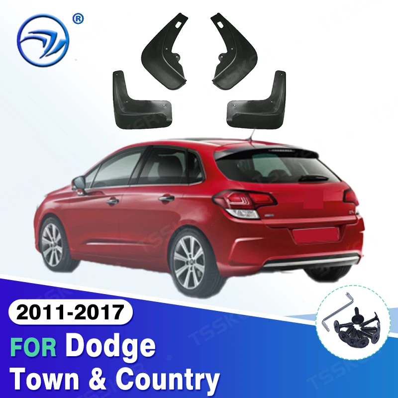 

For Dodge Town & Country 2011-2017 2012 2013 2014 2015 2016 Mudflaps Splash Guards Mudguards Mud Flaps Fender car Accessories