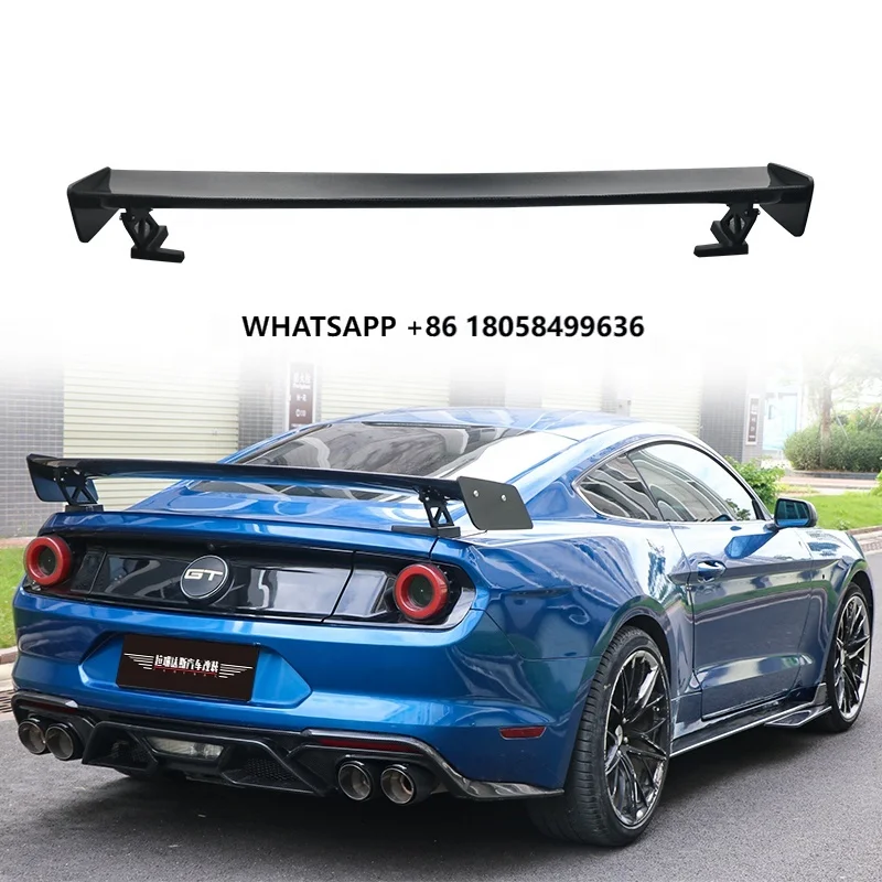 

GT500 Style Carbon Fiber Rear Spoiler for Ford Mustang GT 5.0 2015-2023 Tail Wing Body Kit
