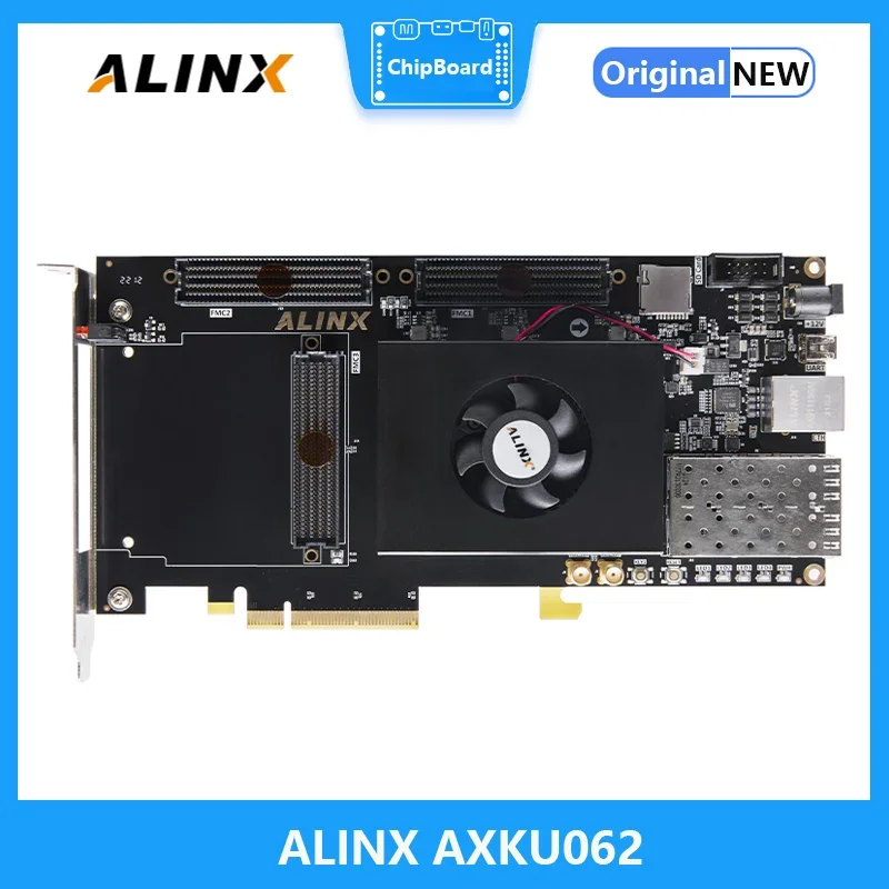 

ALINX AXKU062: Xilinx Kintex UltraScale XCKU060 PCIE 3,0 FPGA макетная плата SFP FMP HPC LPC