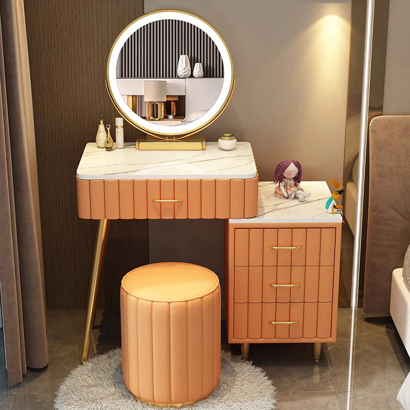 

Modern Makeup Luxury Dresser Wood Nordic Room Lounge Mirrors Bedroom Dressers Drawer Storage Pentiadeira Feminina Accessories