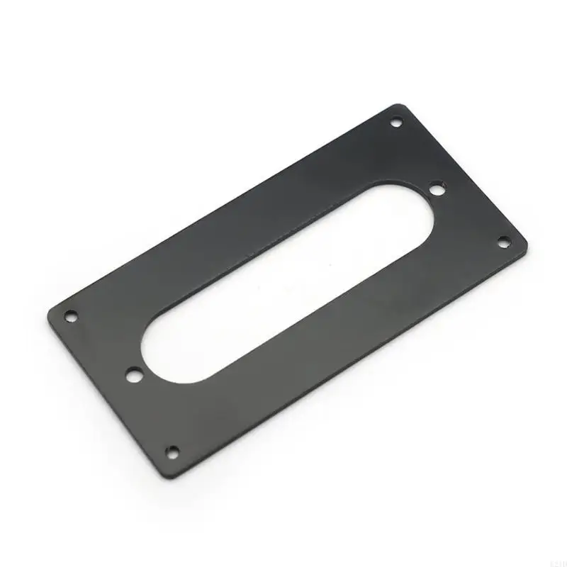 Easy Installation 92x46mm Guitar Pickup Converter Ring Humbucker to Single Coil Adapter Metal Texture Tone Variety