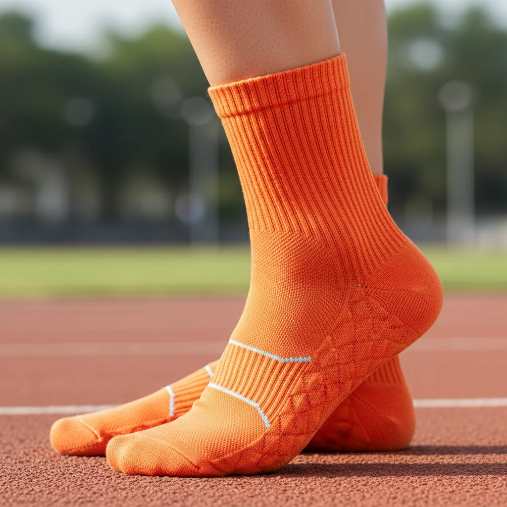 Casual Fashion Sports Socks Sweat Absorption Breathable Sports Short Socks Cute Thickened Basketball Socks Women