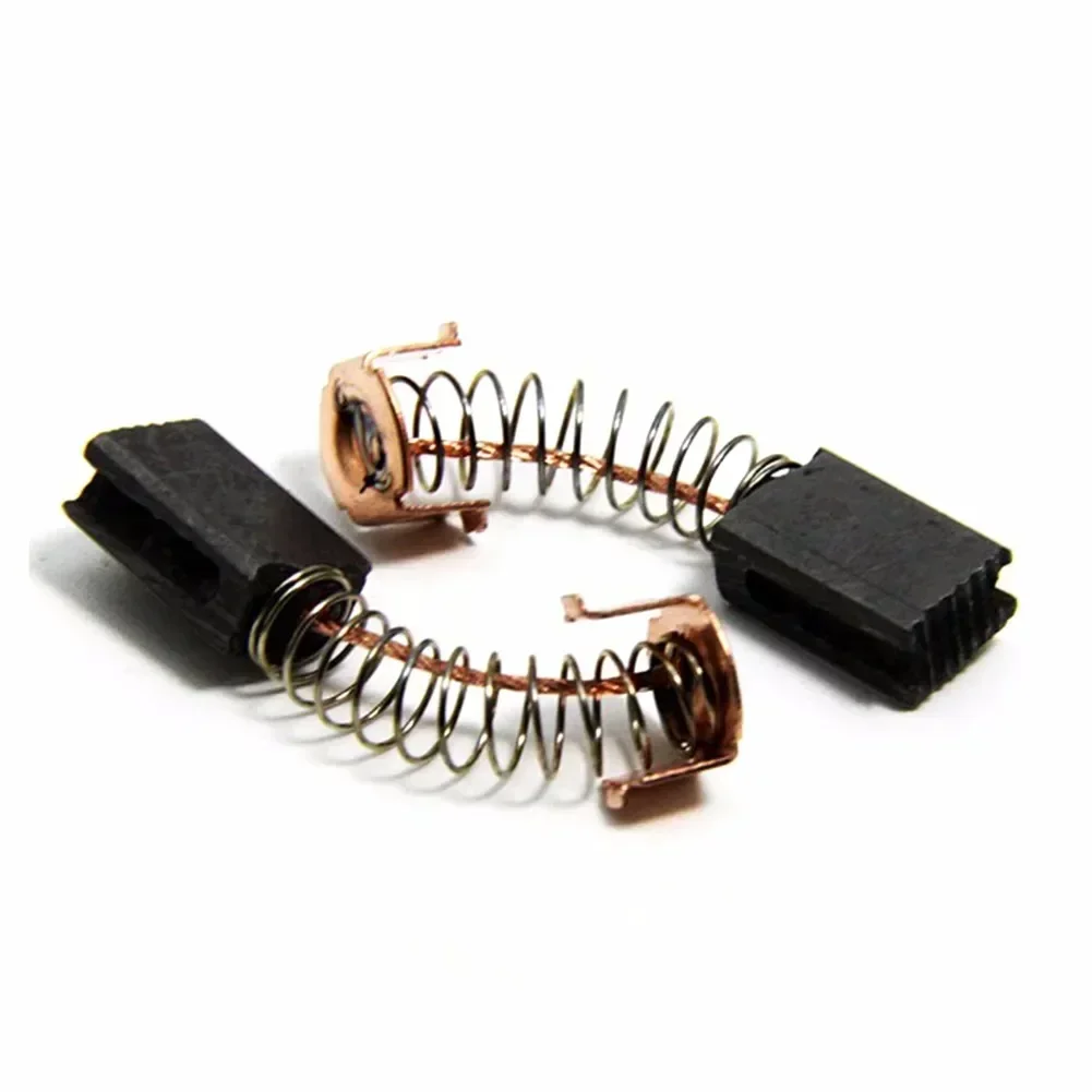 Spazzole di grafite smerigliatrice angolare elettrica spazzola di carbone motore 2Pcs per utensile elettrico Red Power Devil screw fix B & Q