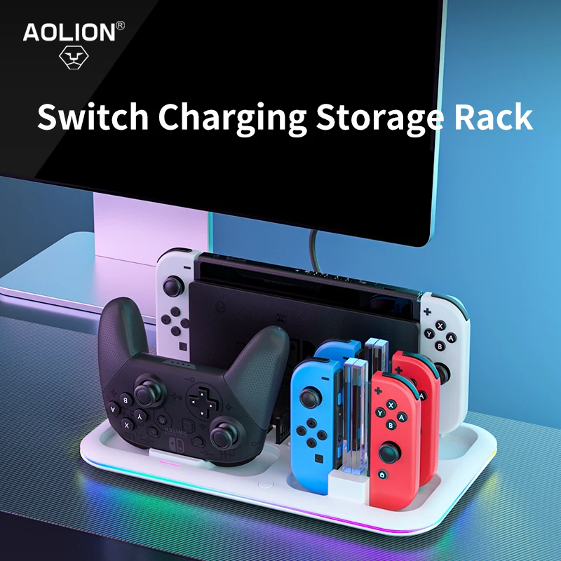 

Charging Base Storage Rack for Joy-Con Switch Pro handle Heat Dissipation Base Station for Switch/Oled Accessories