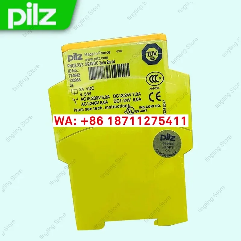 Relé de seguridad PILZ original PN0Z PNOZ XV3 número de artículo: 774542 774540