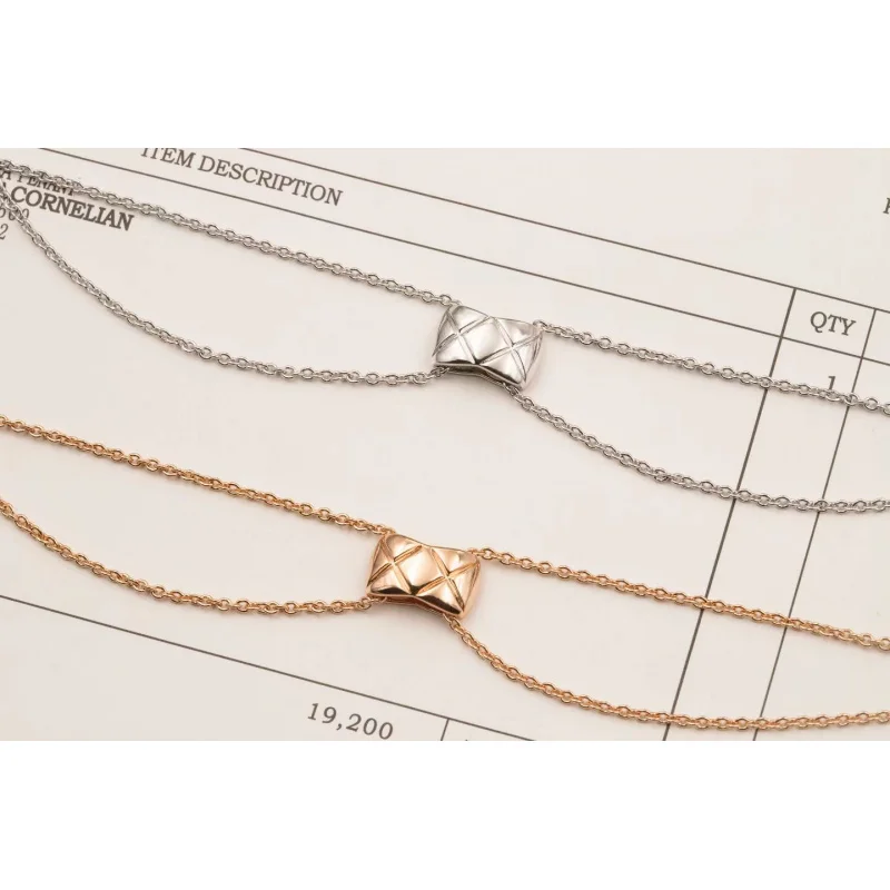 

Модное двухслойное геометрическое колье-чокер из нержавеющей стали AENINE, ювелирное изделие, кулон для пляжной вечеринки, для женщин, AN20208