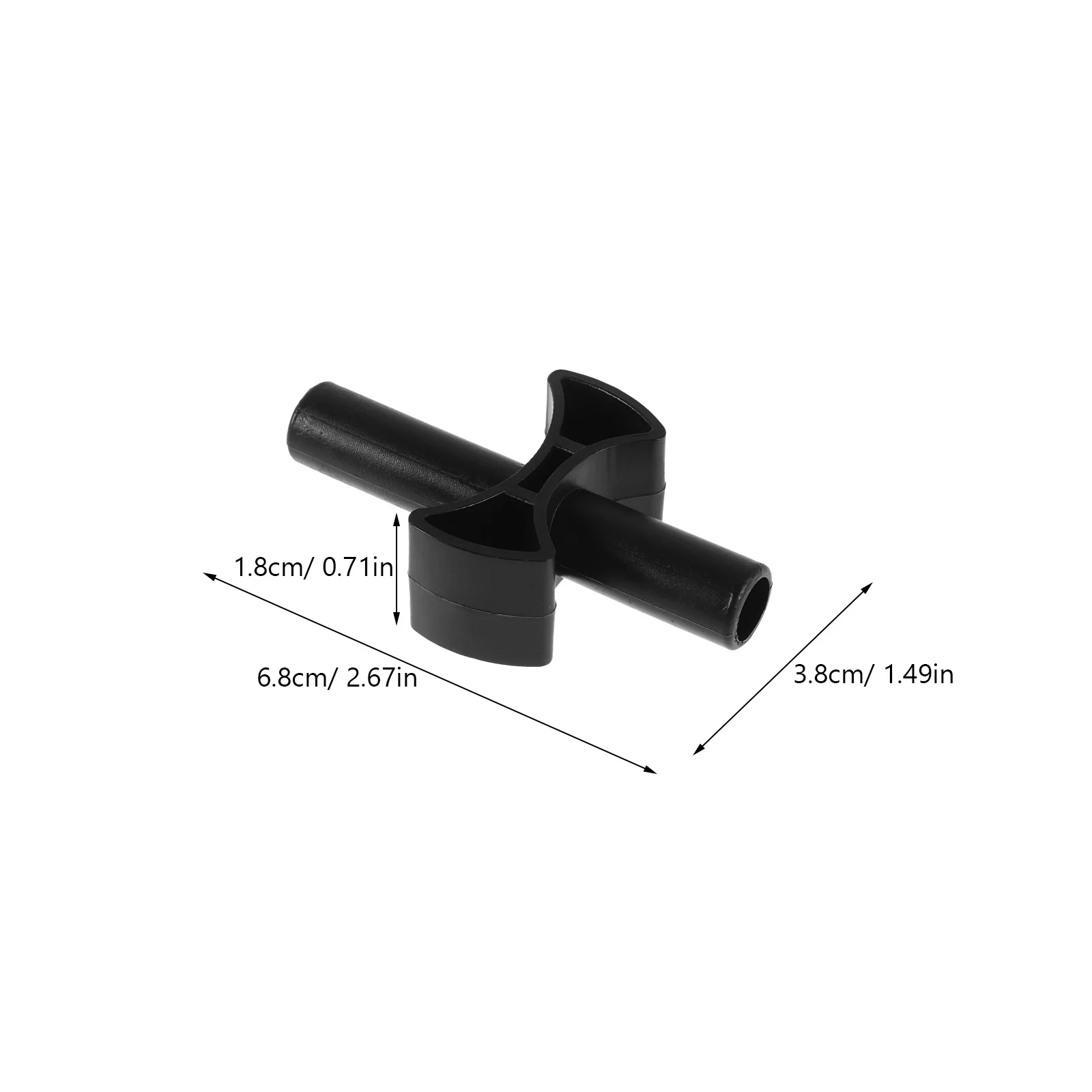 Espaciadores de espacio para gabinete de trampolín, diseño en forma de cruz, soporte resistente, Kit de reparación fácil de instalar para seguridad de niños, 12 Uds.