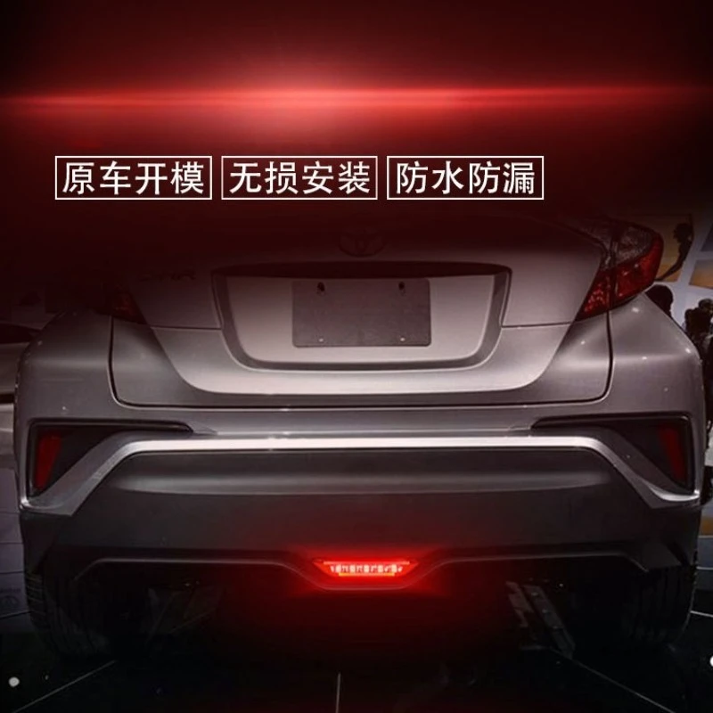 For Toyota C-HR CHR Car Led Driving Brake Dynamic Turn Signal Light DRL Rear Bumper Lights Reflector ignal Lamp Assembly