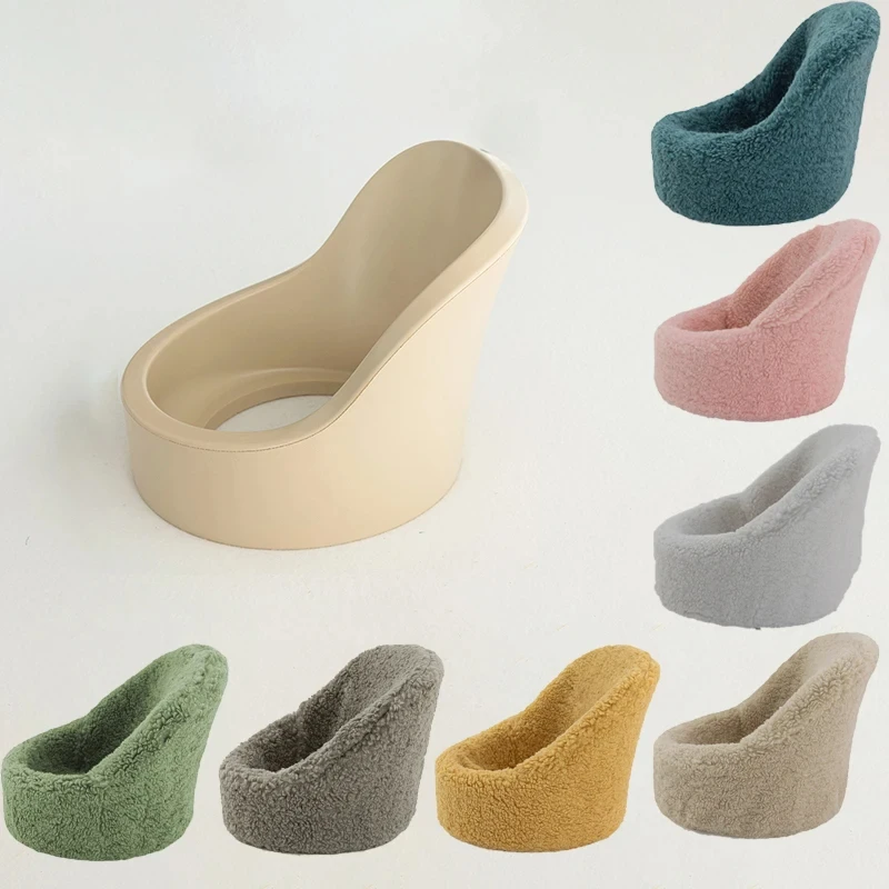 Newborn Photography Sofa Props Baby Posing Soft Sofa Chair Decoration Photographer Studio Shooting Silicone Sofa Accessories