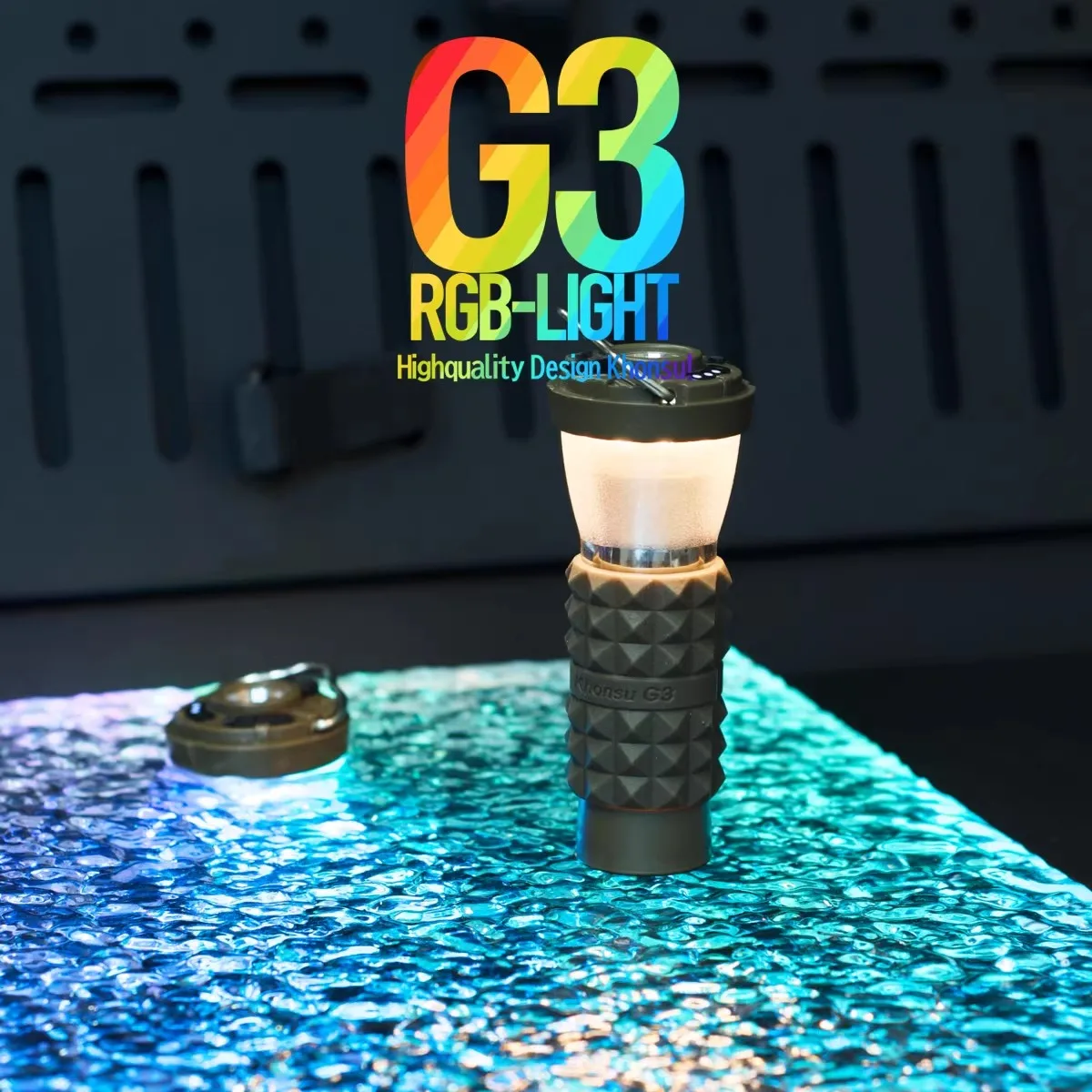 3000mAh RGB GZ Lighthouse Micro Camping Lantern Portable Flashlight LED Outdoor Tent Light USB Charging Camping Light