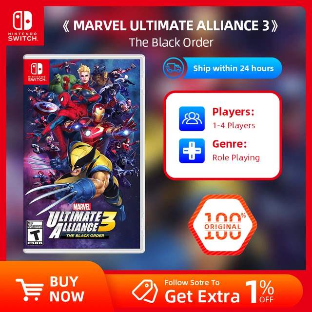 Marvel Ultimate Alliance 3 The Black Order for 2024 Nintendo Switch