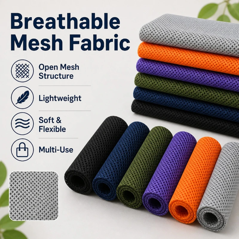 

50/100*155cm Breathable Mesh Fabric Mosquito Sportswear Net Cloth Curtain T-shirt Low-stretch Fabrics DIY Sewing Accessories