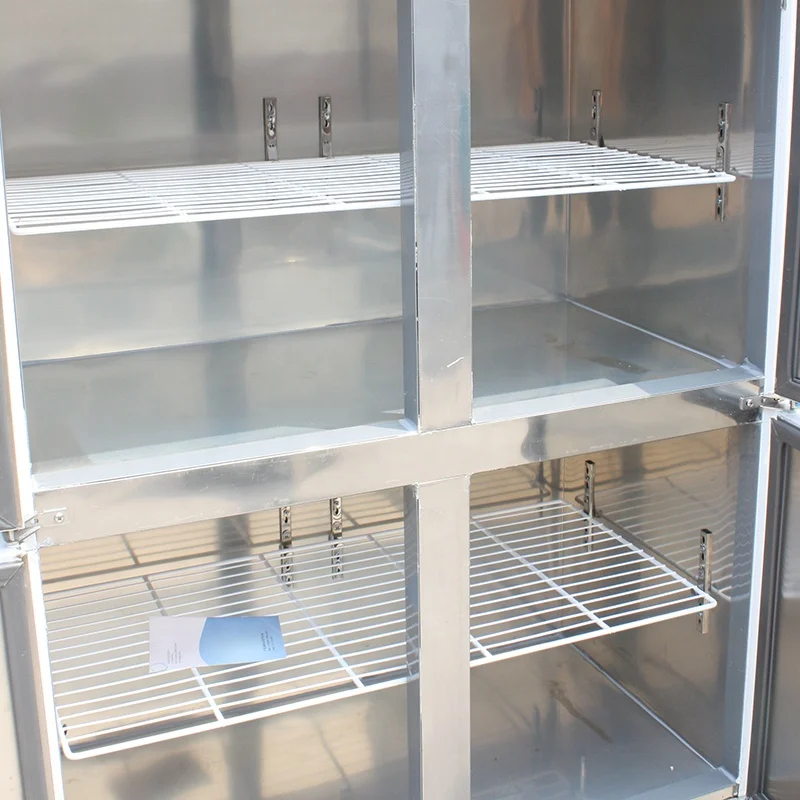 

New Commercial Refrigerator for Restaurant Equipment 4 Door Stainless Steel Freezers