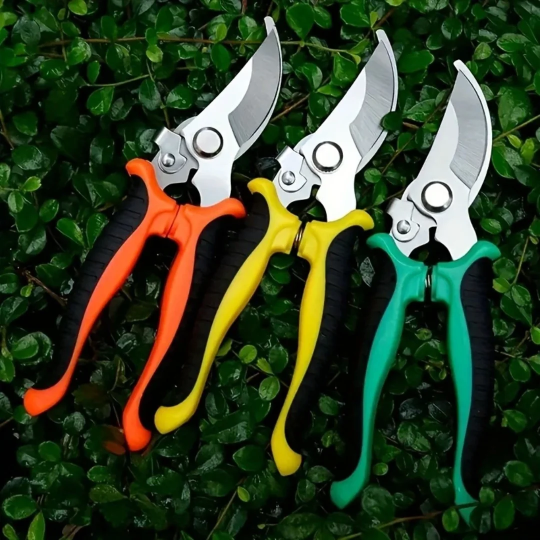 Pruning Shears Gardening Plant Scissors Bypass Secateurs for Tree Branch Trimming