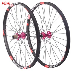 free shipping RUJIXU 32H Mtb Wheelset 26 27.5 29er  Inch Disc Brake QR  Thru Axle Boost mountain wheels HG MS XD Hub Body