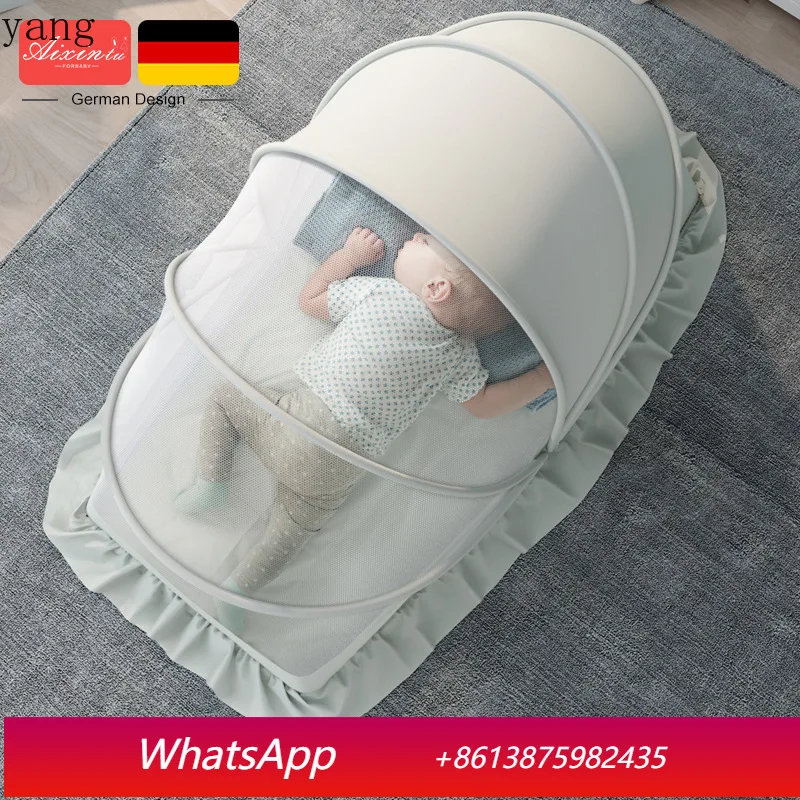 

LH mosquito net cover foldable small bed full cover universal anti-mosquito bottomless mosquito net