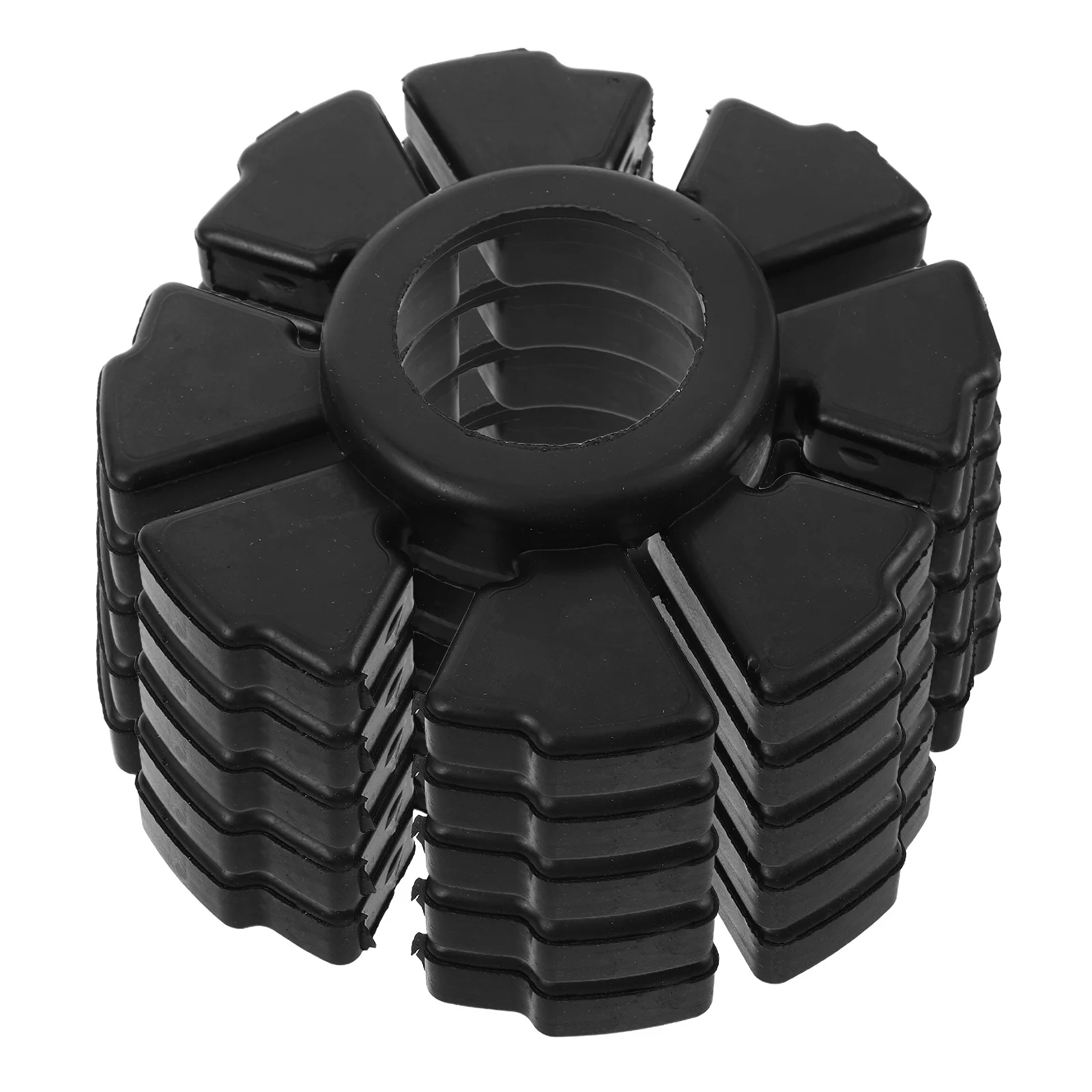 

5Pcs Motorcycle Shock Absorbing Rubber Damper High Elasticity Suspension Buffer Block Rear Wheel Hub Shock Absorber Pad