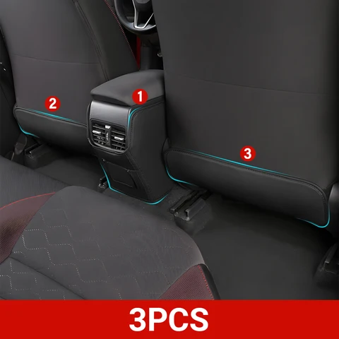 Защитный Чехол На Спинку Сиденья Toyota Corolla Cross XG10 Hybrid Из Искусственной Кожи, Грязеотталкивающий