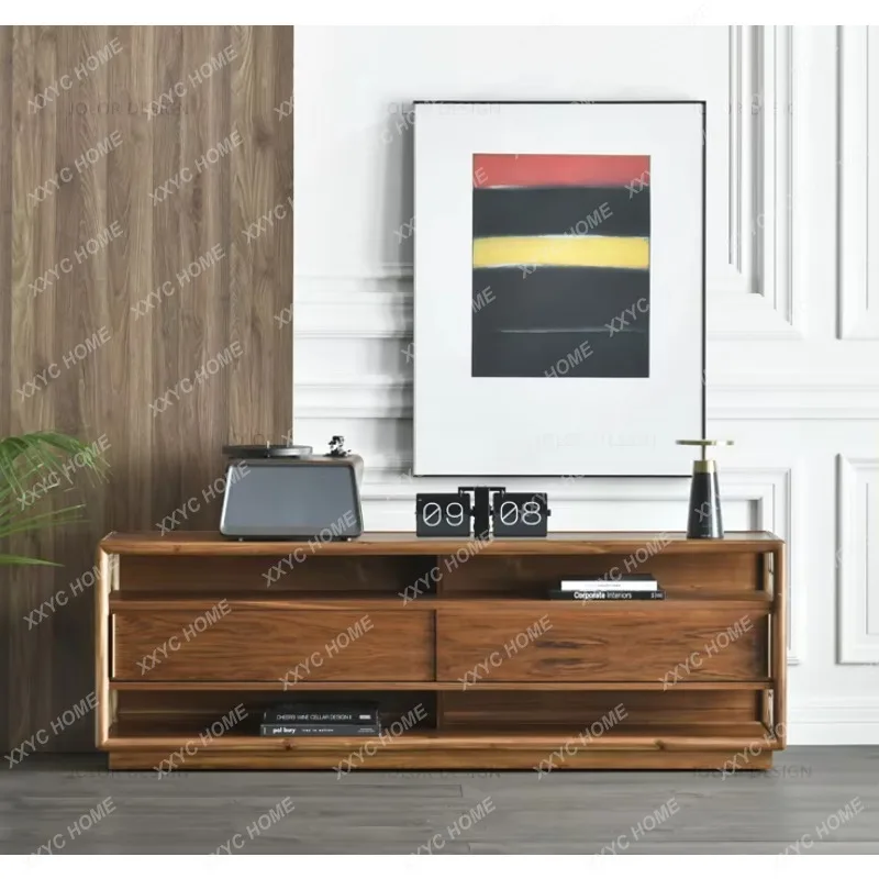 HHGreat discounts Solid wood furniture   modern country TV cabinet dining side audio-visual cabinet