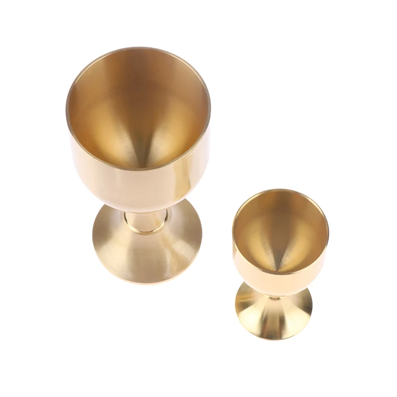 كأس معدني من النحاس النقي ، كأس كوكتيل ، كأس النبيذ ، بهلوان المشروبات ، الخمور المعدنية ، حفلة منزلية #4