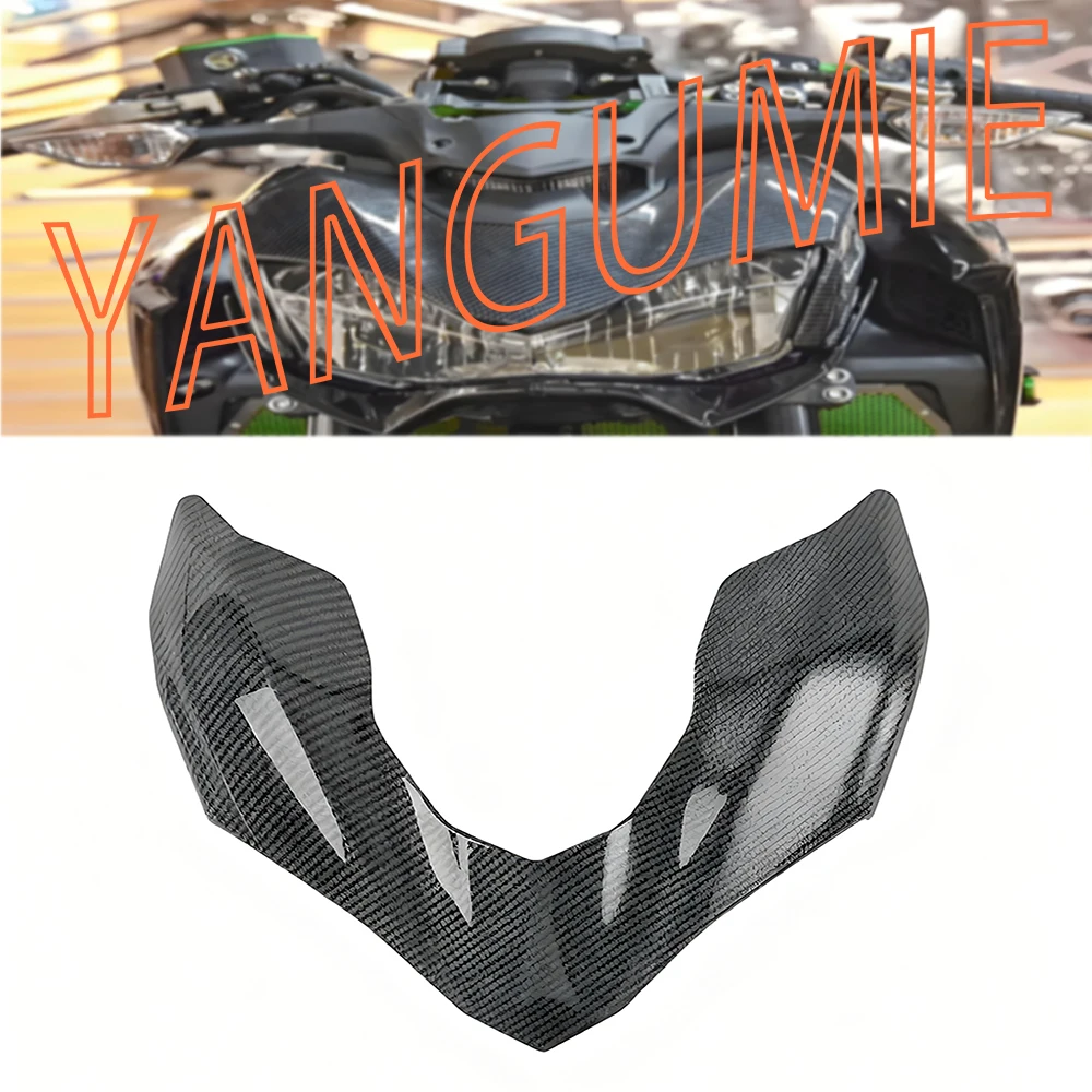 

Suitable for Kawasaki Z900 17-2019 modified motorcycle external front headlamp cover, front small windscreen, enhances appeara