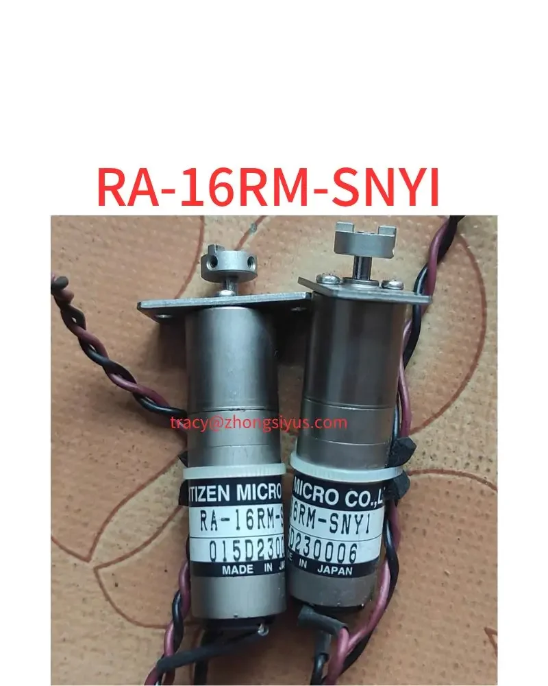 Second-hand RA-16RM-SNYI DC reduction motor