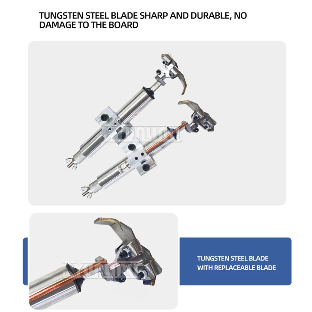Floating Flat Scraping Device,No Damage Plate Flat Scraping Blade Device, Pet Scraping Edge and Glue Removal Line