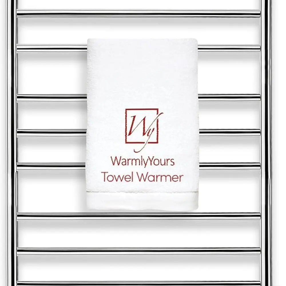 

11-Bar Hardwired Stainless Steel Towel Warmer - Maltese Luxury for Spa-Warmed Bathroom Towels