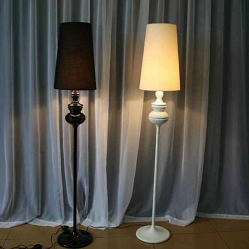 Led Modern European Floor Lamp Standing Lamp Art Decor Nordic Style Lampshade for Floor Lamp Bedroom Study Room Light
