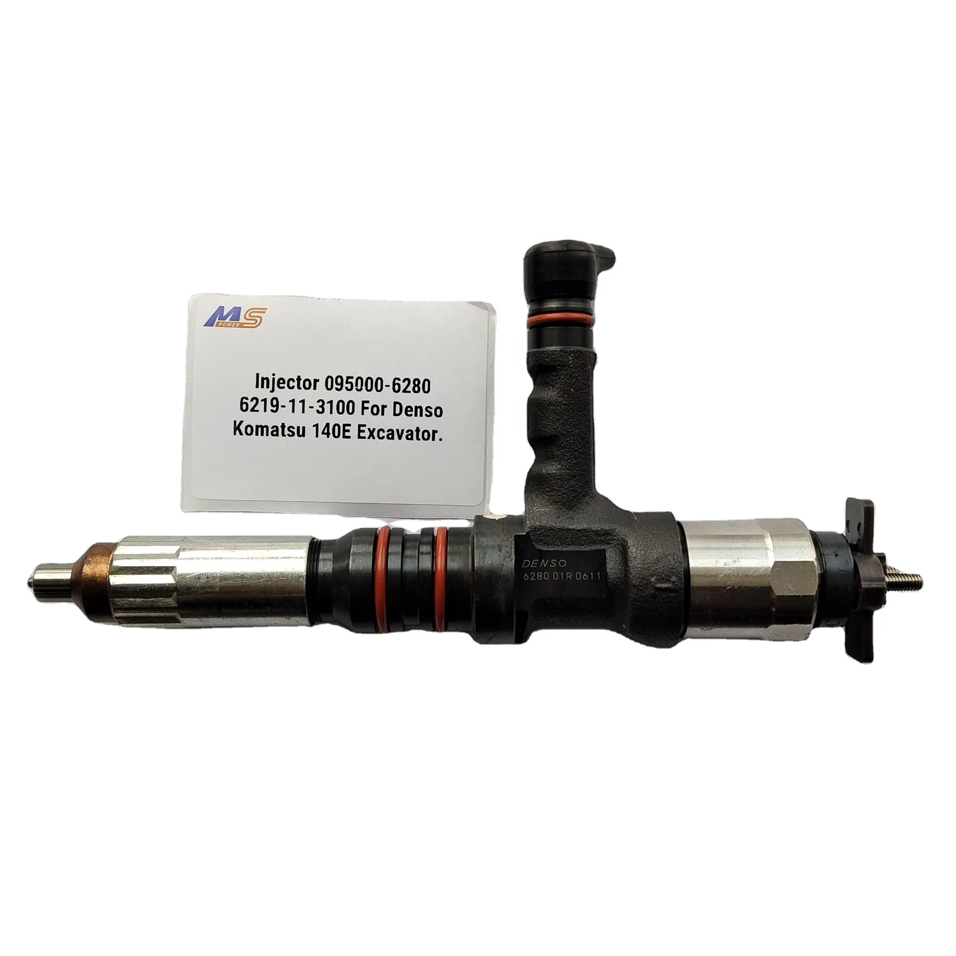 Denso Fuel Injector 095000/6280 For Denso/Komatsu 140E/ Excavator