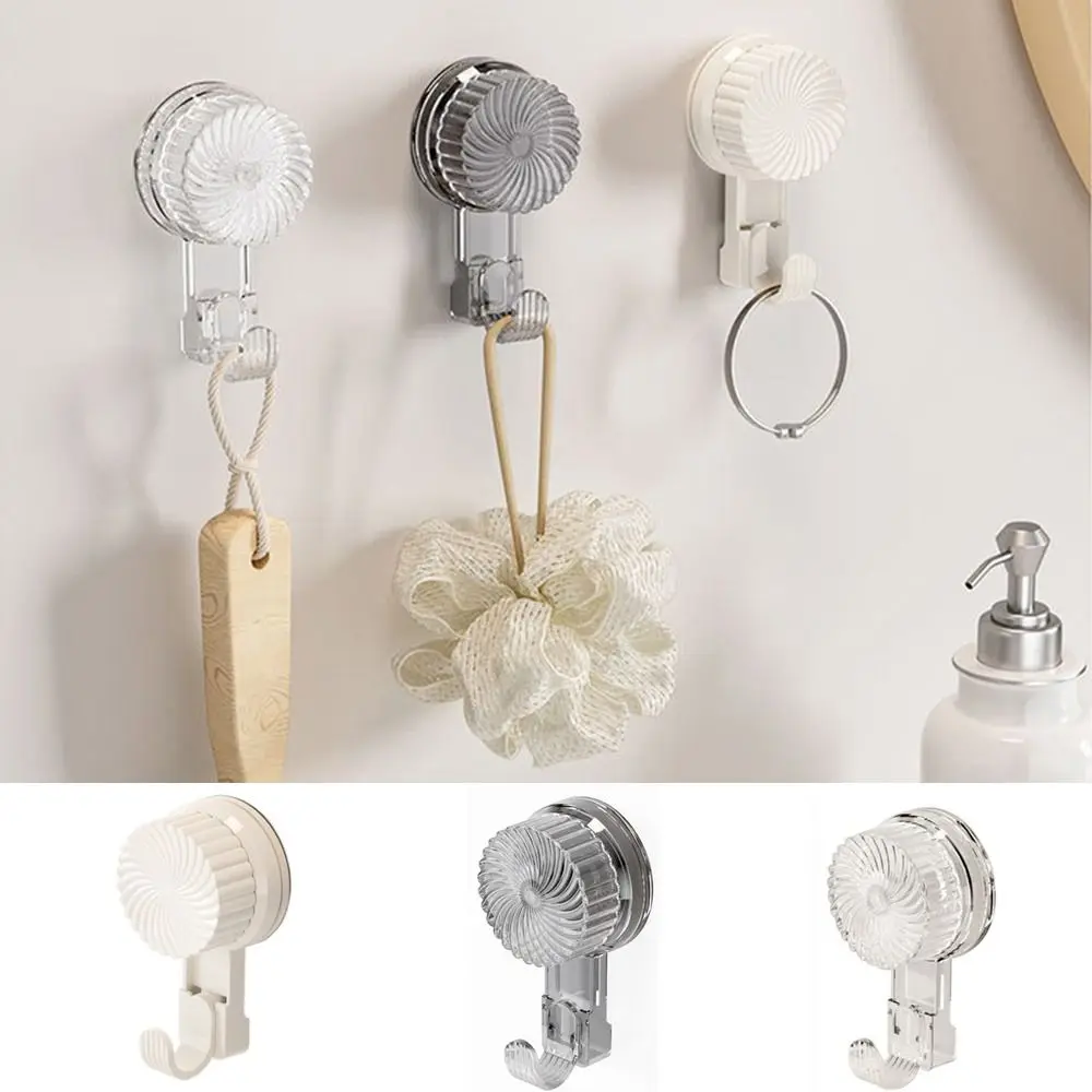 

Creative Removable Suction Cup Hooks Washable Reusable Vacuum Hook Waterproof Powerful Wall Hook for Home