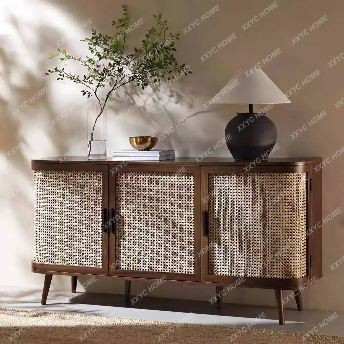 

vintage solid wood sideboard villa villa vintage living room storage cabinetTJ