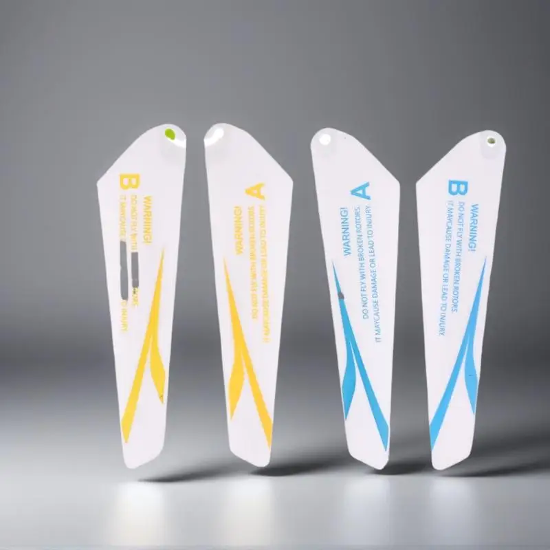 4 szt. 9CM Zapasowe śmigła do mini helikopterów RC - Idealne do dronów CH002 CH023