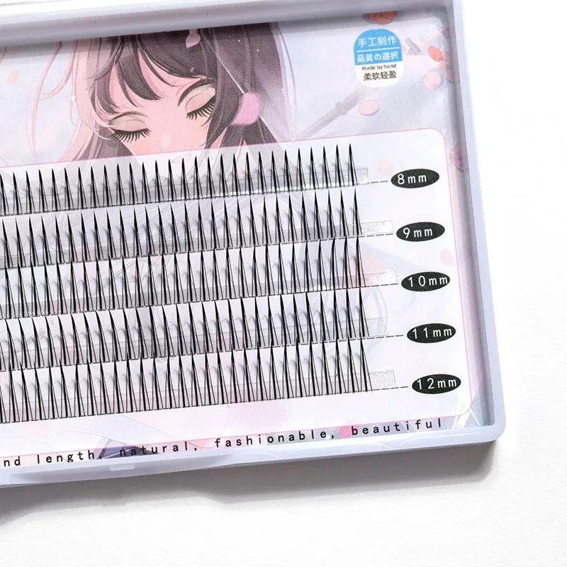 fake eyelashes makeup eyelash extension cosplay lashes make up beauty cluster lashes natural wispy cilios lash clusters