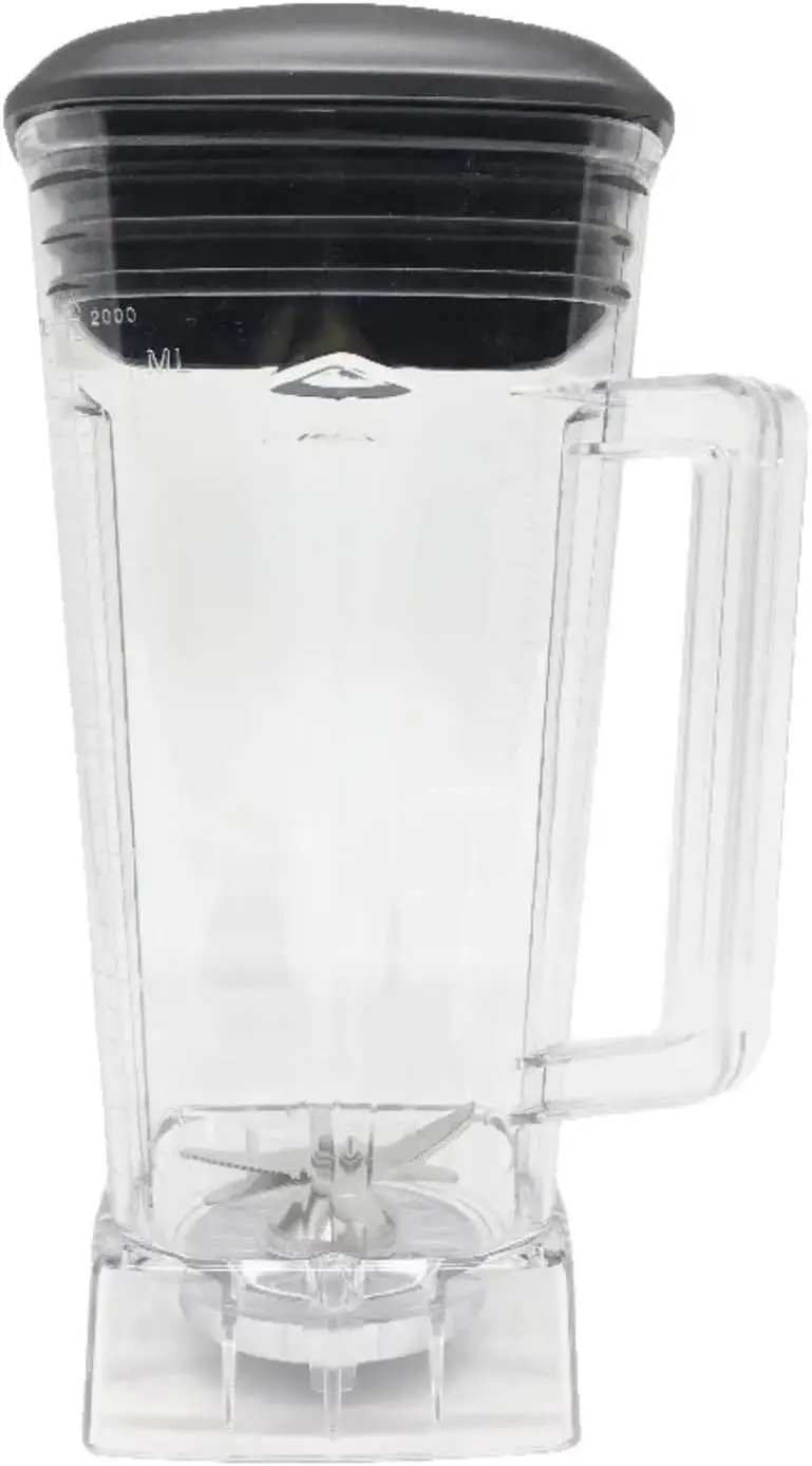 

Compatible for Biolomix, Blender Spare Parts, 2L, Square Container, Jar Cup, Bottom with Toothed Lid, for Smoothies