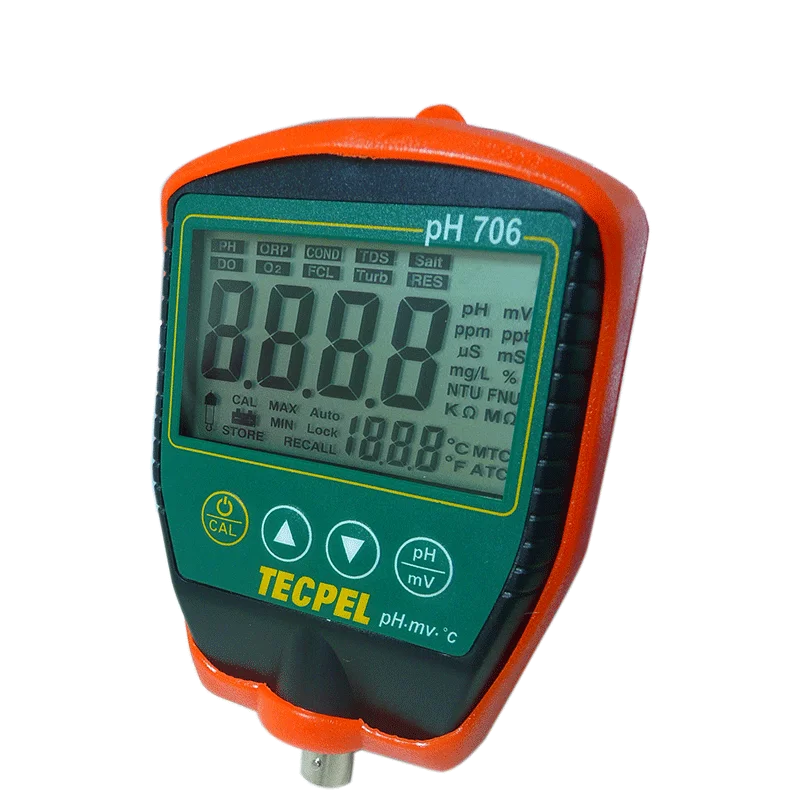 

PH-706 Portable Tester With Electrode To Measure Water Of Acidity Or Alkalinity