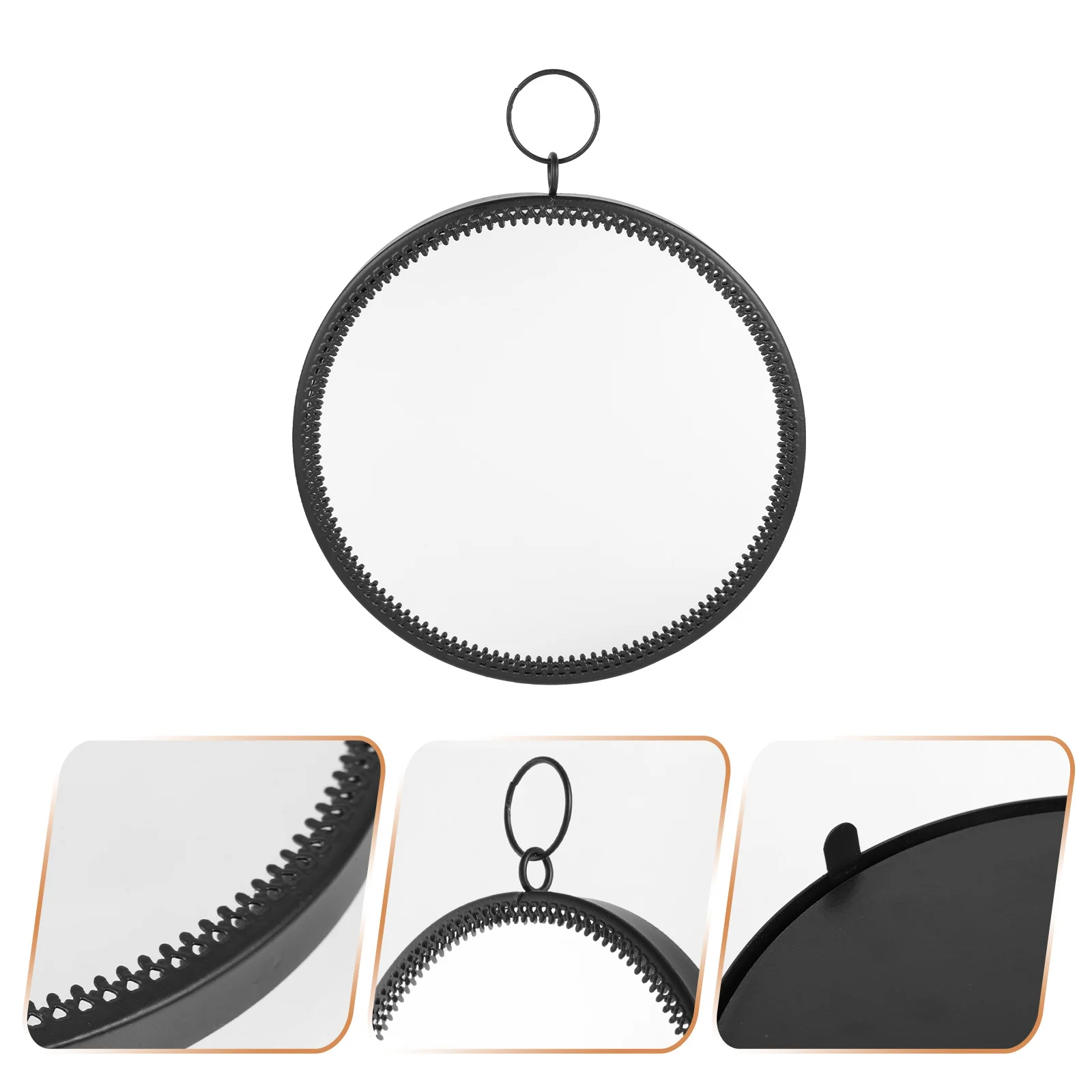 Vanity Mirror for Bathroom Round Mirrors Makeup with Magnification Hanging Living