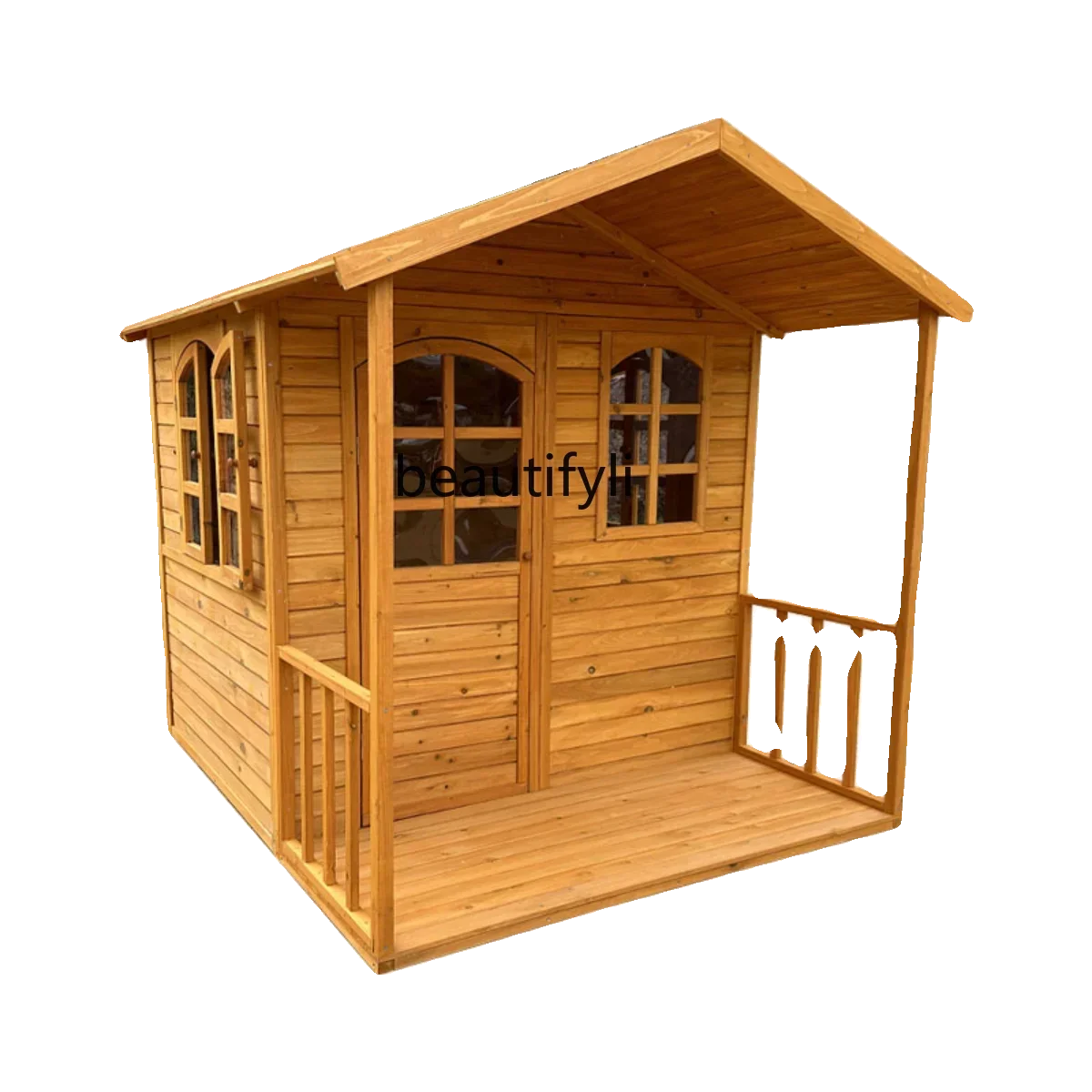 NQ Cabins Outdoor Tents Toy Houses Wooden Houses Castle Camping Assembled Treehouses Large Game Rooms