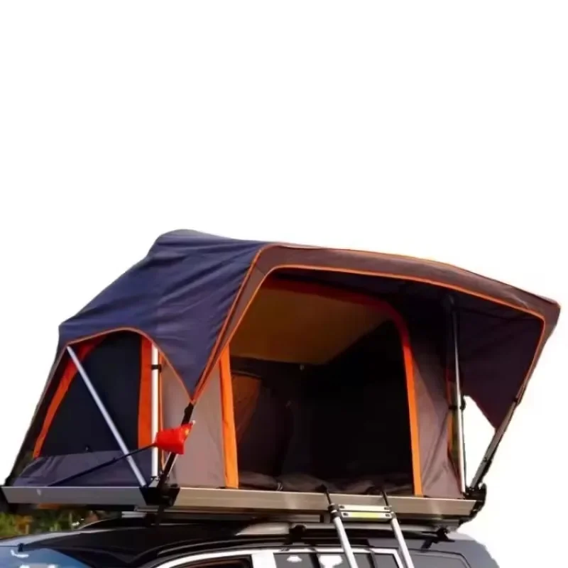 

Outdoor Car Roof Tent Automatic Camping Road Trip Two People Rainproof Off-Road Soft Top Tent