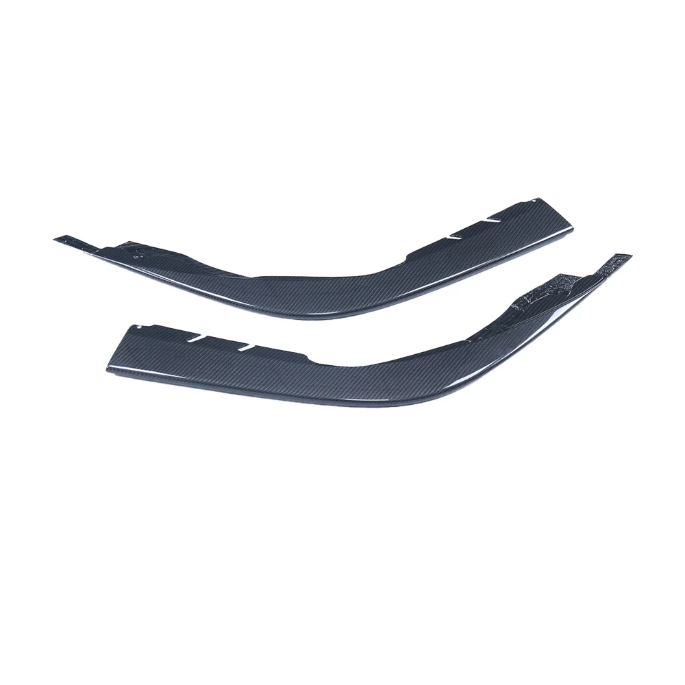 Dry Carbon Fiber Front Bumper Splitter Lip Rear Diffuser Body Kit N Style for Ferrari F8 Tributo Spider
