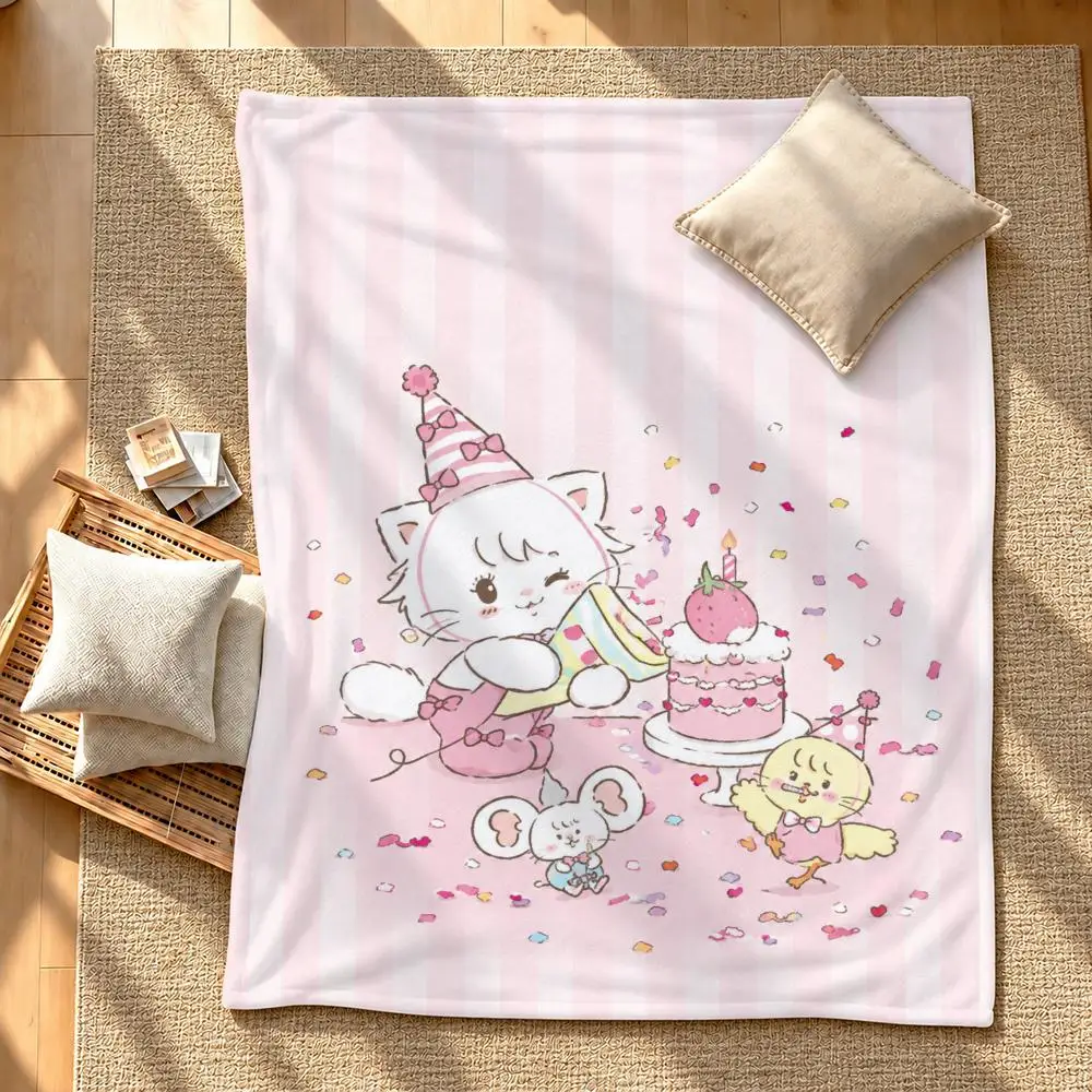 Artist mikko Throw Soft Plush Flannel Pet Blanket, Home Decor Cover for Sofa, Bed, Trip & Picnic