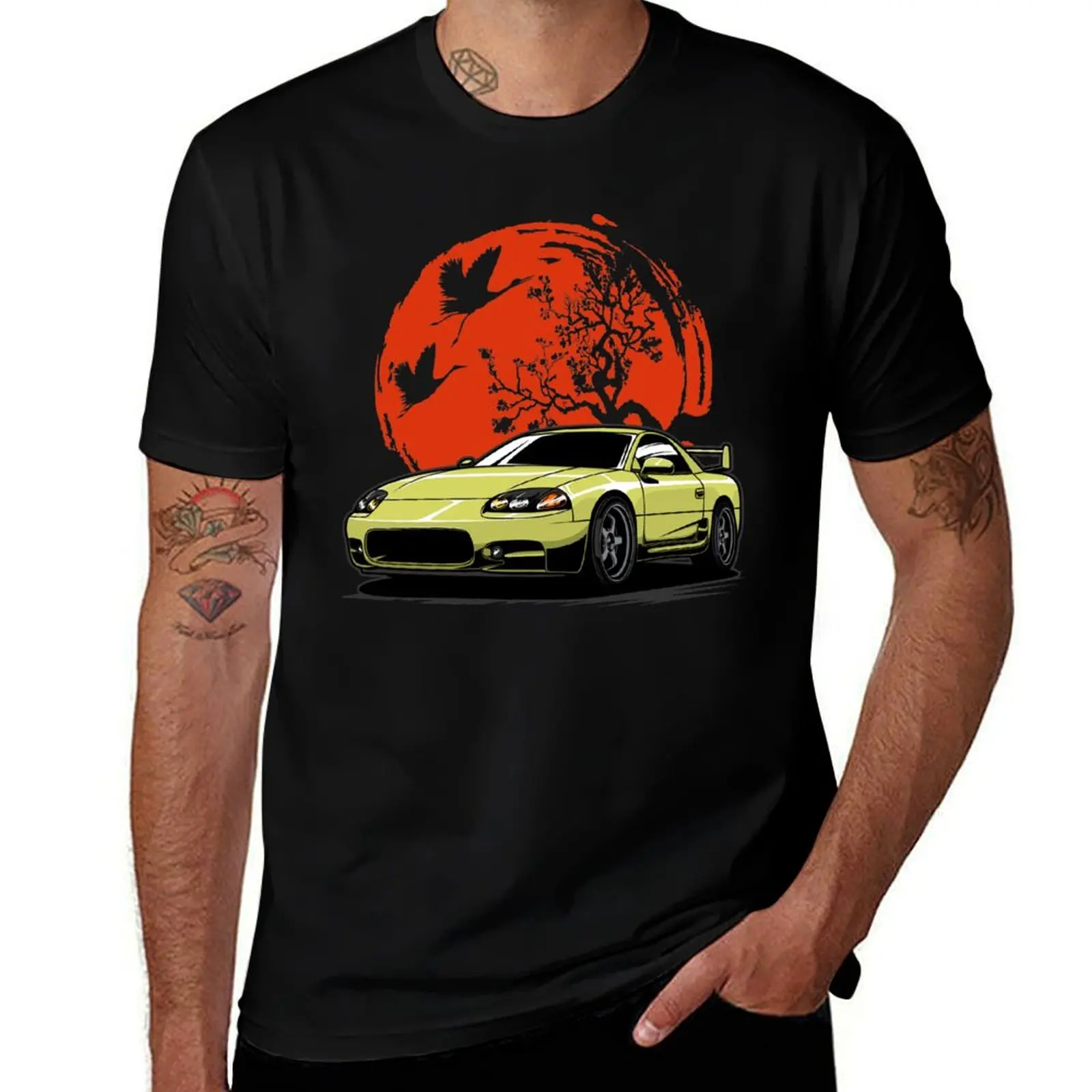 

Mitsubishi 3000 gt T-Shirt plus size clothes Funny t-shirt Man t-shirt valentines boutique clothes Men's clothing