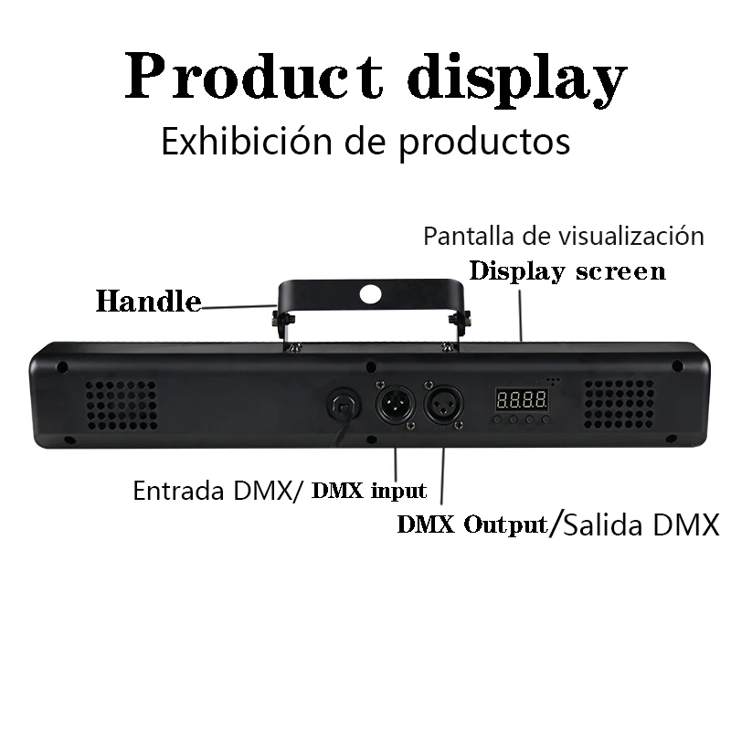 Rgbuv-مصباح غسيل الجدار ، 8 led ، rgb ، 4in 1 ، dmx ، لـ dj ، ديسكو ، المسرح ، الرقص ، البار ، العطلة ، الزفاف ، عيد الميلاد ، عيد الهالويين ، الديكور