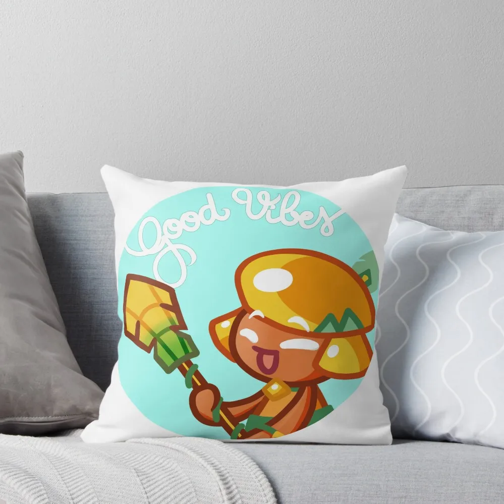 

Mango Cookie - Cookie Run Throw Pillow Decorative Cover For Living Room Sofa Cushions Covers